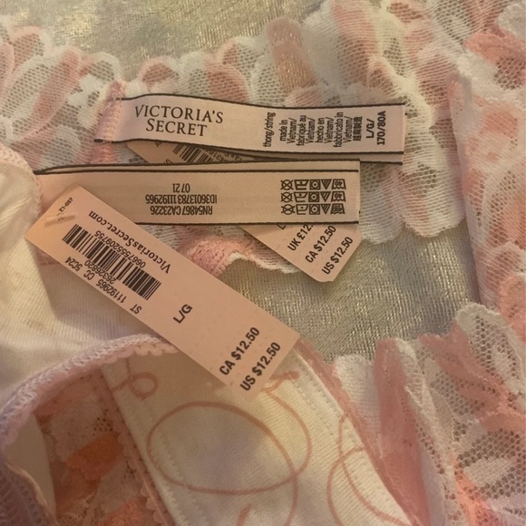 🆕Victoria Secret thong panties nwt - Picture 4 of 4
